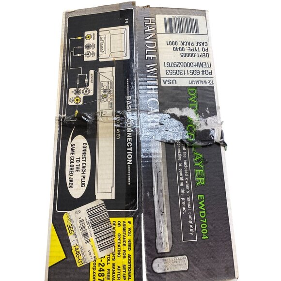 NOS Emerson DVD CD Player EWD7004 - Picture 9 of 9